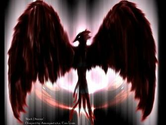 Black Phoenix Wallpaper By Aurongard