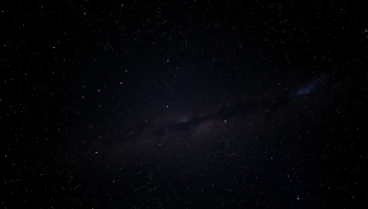 Black Star Wars Space Background