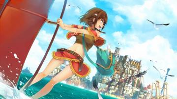 Surfing Water Sea City Amy Suisei No Gargantia Anime Girls