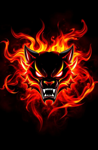 Hellcat Logo Wallpaper