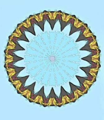 Black String Tooth Circle Abstract Background Textures Patterns