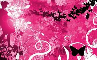 Pink Butterfly Wallpaper