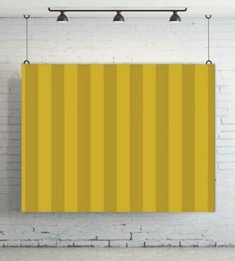 Novo Bold Stripes Ochre Contemporary Wallpaper San Francisco
