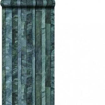 Koziel Grey Slate Trompe L Oeil Wallpaper By Couture D Co