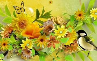Spring Garden Wallpaper HD Desktopinhq