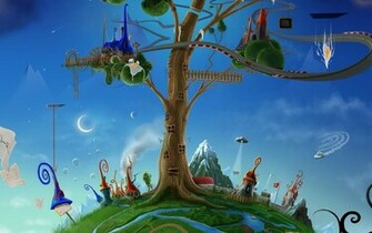 Fantasy Land Wallpaper
