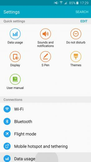 Samsung Galaxy Note Theme
