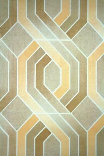 Vintage Geometric Retro Wallpaper