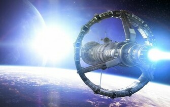 Wallpaper Space Spaceship