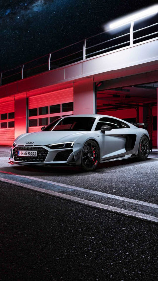 Audi R8 Wallpaper In Car
