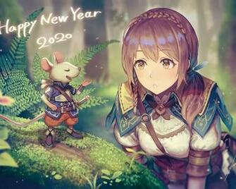 Anime Girl Adventurer Forest Light Armor