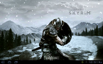 Skyrim Live Wallpaper V Android