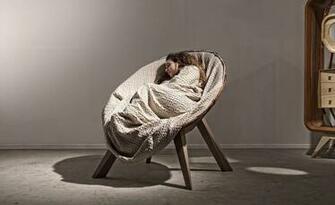 Wallpaper On Fadi Sarieddine S Swaddle Chair Was A