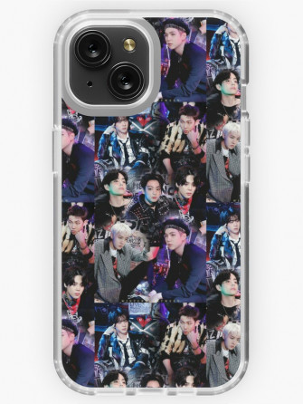 Collage Cute Bts Wallpaper Sticker iPhone Case By