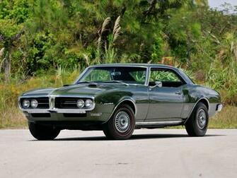 Pontiac Firebird Green L67 Ram Air I