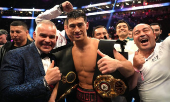 Photos Dmitry Bivol S Unanimous Decision Victory Over Canelo Alvarez