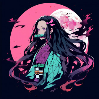Zf Puhi Nezuko Kamado From Demon Slayer In A Polak By Zfpuhi On