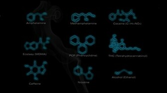 Cocaine Wallpaper Blue Desktop