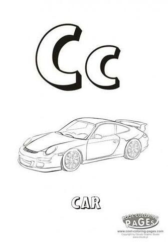 Alphabet Letter C Coloring S Jpg