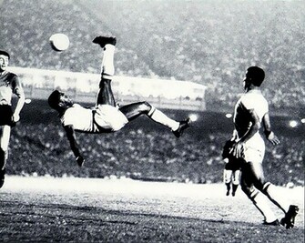 Pele Bicycle Kick HD Wallpaper Res