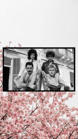 Queen Band Roger Taylor Brian May John Deacon Freddie