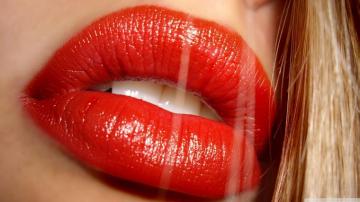 Sexy Red Lips 4k Wallpaper HD