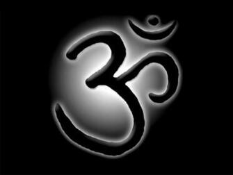 Yoga Om And Peace Symbol Wallpaper