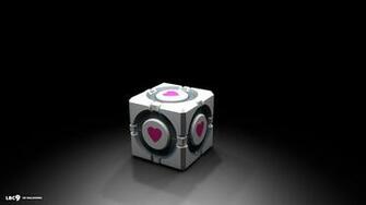 Companion Cube Wallpaper