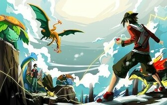 Pokemon Trainer Gold Vs Red Whomertreklocked