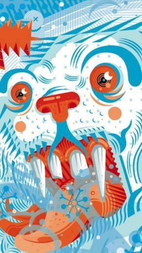 Abstract Vector Bear iPhone Wallpaper Moto E