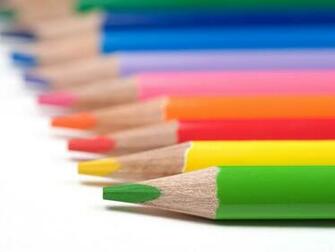 Pencils Image Colored Wallpaper Photos
