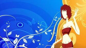 Faceless Woman Wallpaper