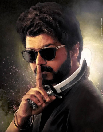 Master Vijay 4k Wallpaper
