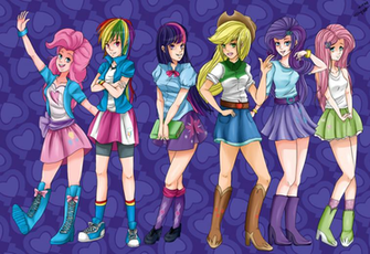 My Little Pony Equestria Girls By Jenyeongi