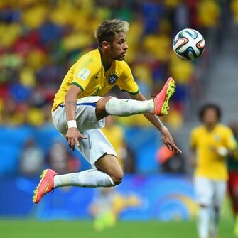 Neymar Background Brazil Flag