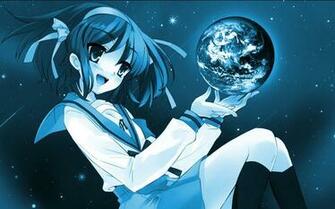 The Melancholy Of Haruhi Suzumiya Computer Wallpaper