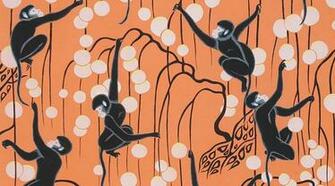 Monkey Wallpaper For Walls Deco Monkeys In Biscuit By De
