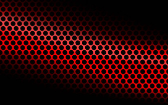 Cool Red Holed Steel Plate Wallpaper