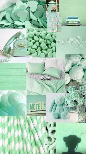 Turquoise Aesthetic Background Wallpaper In