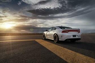 Photo Wallpaper Dodge Challenger Hellcat