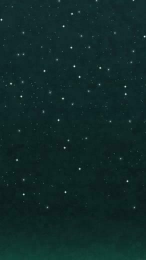 Stars Shining Green Night Space Art Android Wallpaper HD