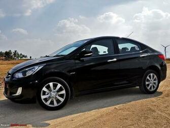 Hyundai Verna HD Wallpaper On Genchi Car Black Price In