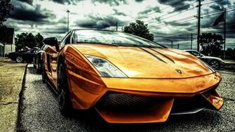 Gold Lamborghini HD Wallpaper Id