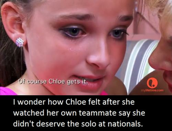 Year Ago Dance Moms Confessions Chloe Lukasiak