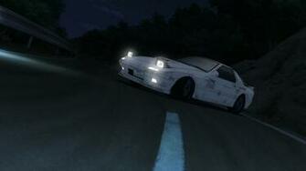 White Coupe Ryosuke Takahashi Initial D Mazda Rx Car HD
