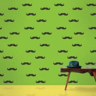 Wallcandy Arts Mustache Wallpaper Allmodern