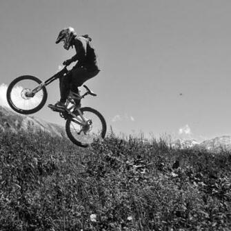Downhill Mountain Biking Iv By Younghappy
