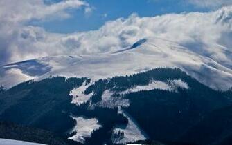 Ski Resort Wallpaper Transalpina