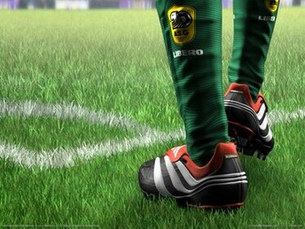 Soccer Players Wallpaper Field