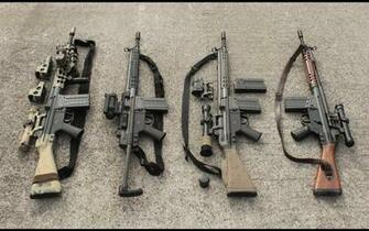 Heckler Koch G3 Assault Rifle Wallpaper And Background Image